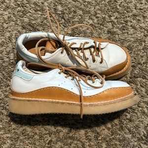 Peterson Stoop x Stan Smith Adidas With Freehand Wavy Vibram Sole